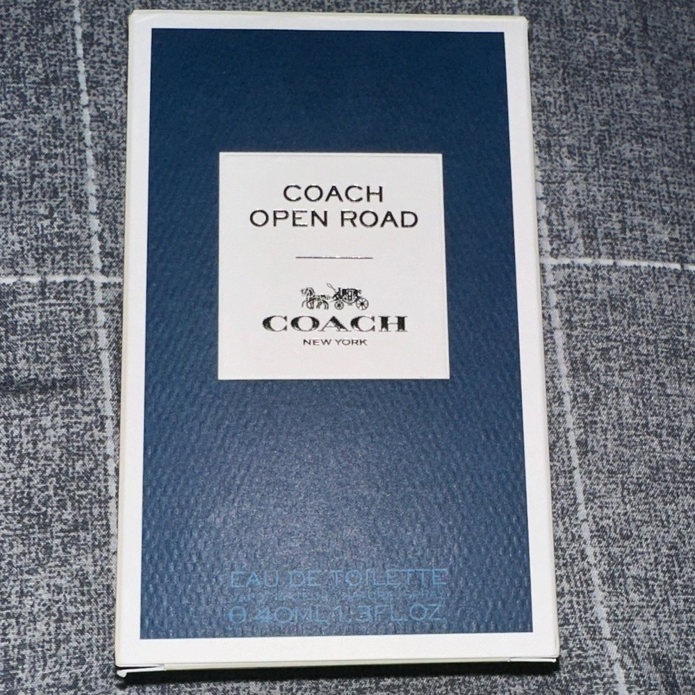 Coach Open Road Eau de Toilette in Blue Box